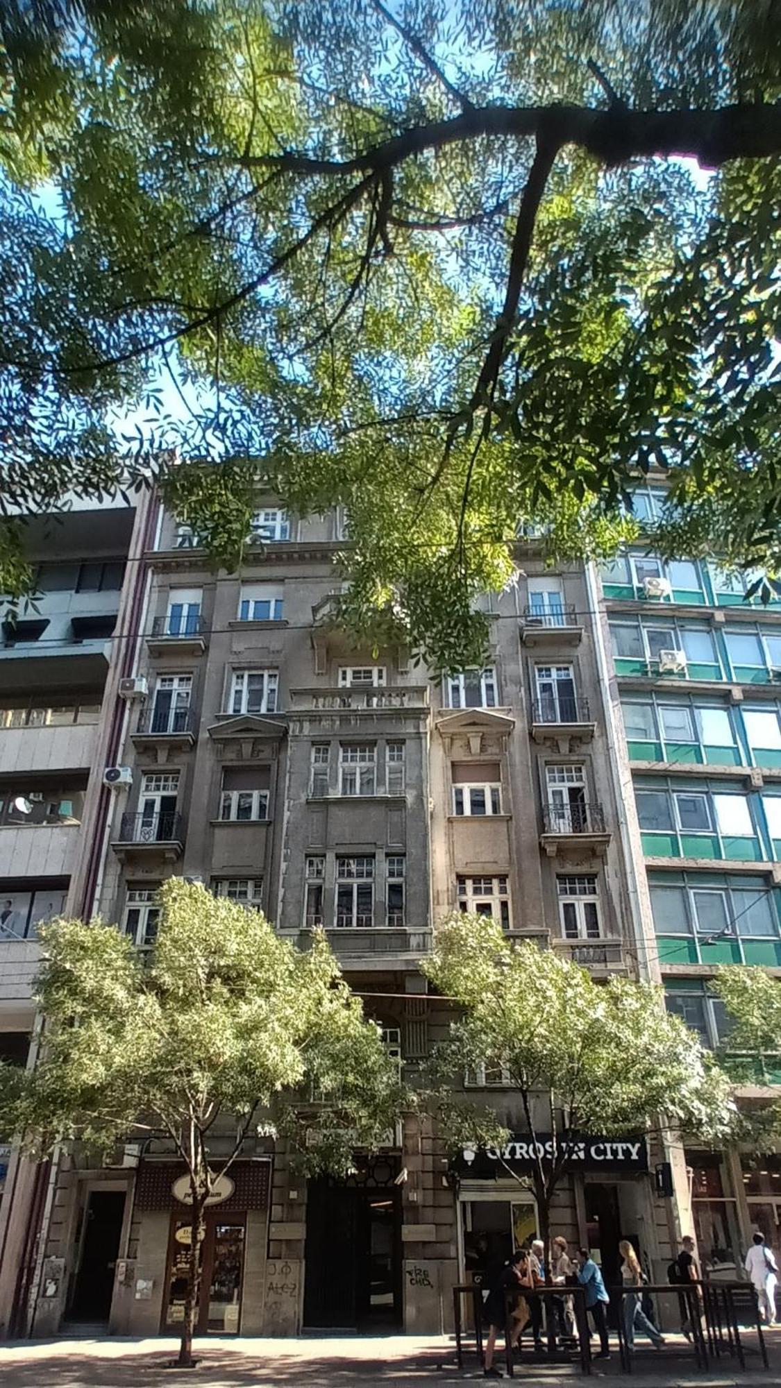 Authentic Belgrade Centre - Split Level Loft With Patio In Courtyard Lägenhet Exteriör bild